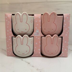Magenta Miffy Pink and White Sakura Ramekin Set